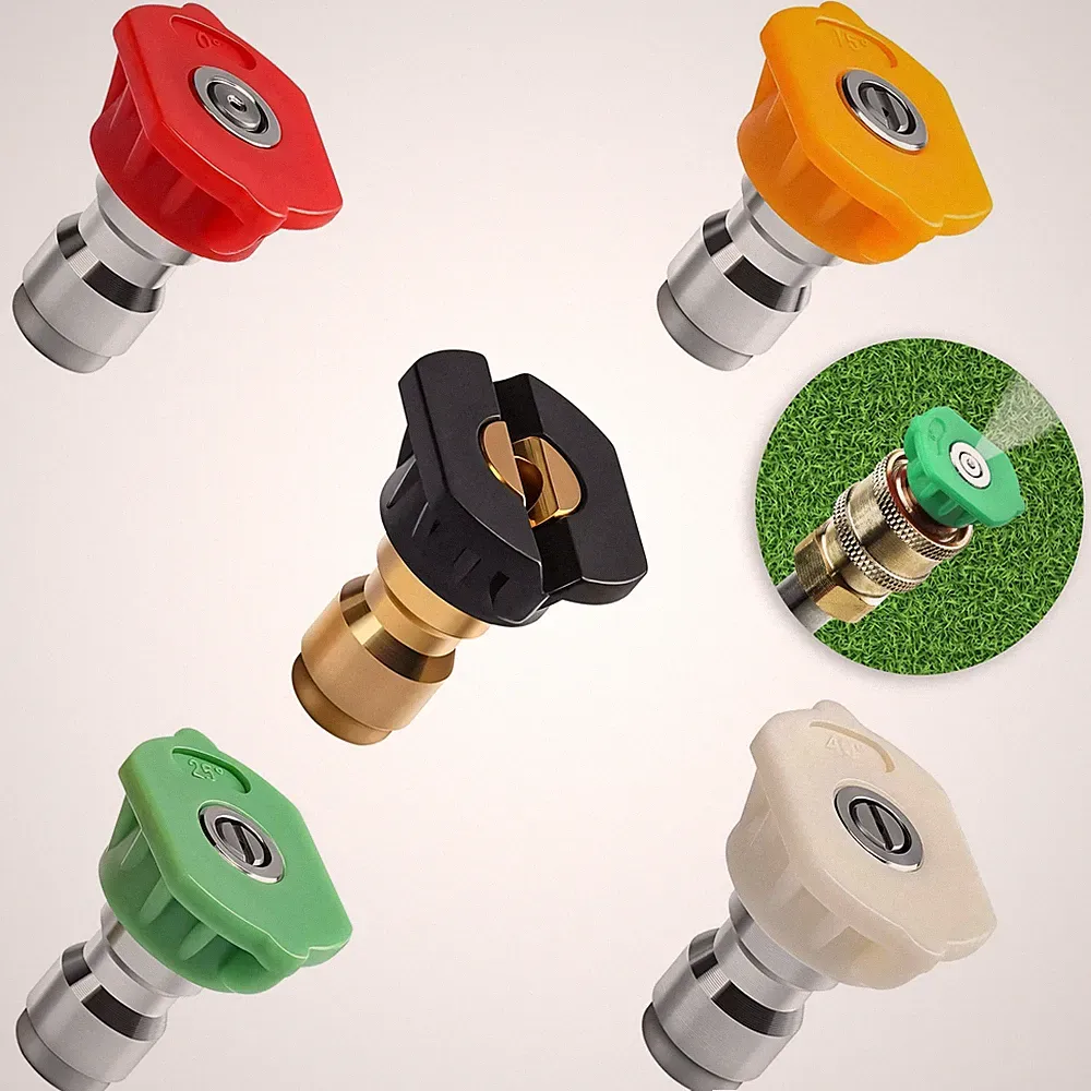 2700Psi Pressure Washer Jet Nozzle for Car Quick Connect Sprayer Attachment 5pcs