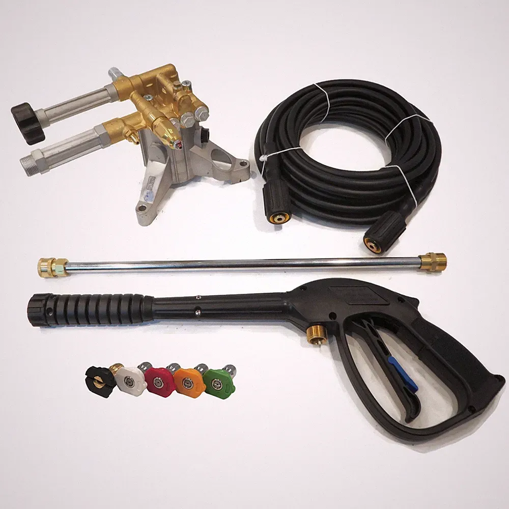 2800 PSI 2.5 GPM AR PRESSURE WASHER PUMP & SPRAY KIT - 7/8" Shaft Brass Head