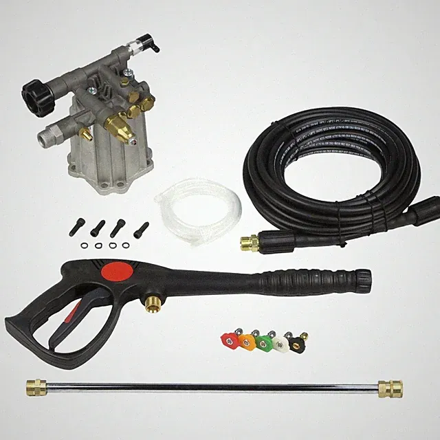 2800 psi, 3/4" Shaft, Horizontal Pressure Washer Water Pump & Deluxe Spray Kit