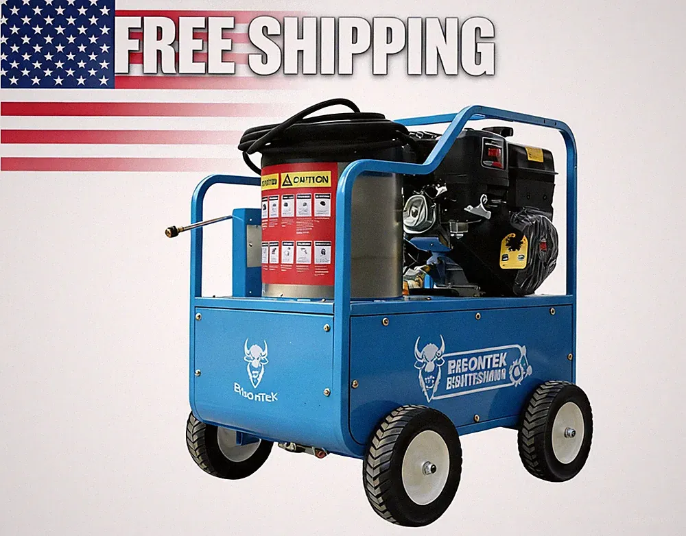 280Bar/4060PSI Hot Water High Pressure Washer 15L/min, B&S Engine, Free Shipping