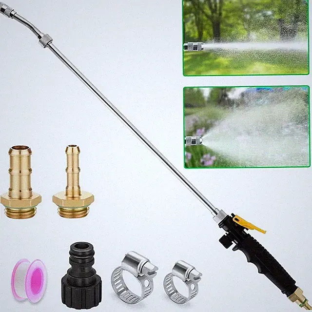 29'' Sprayer Wand Replacement 1/4" & 3/8" Brass Barb Universal Stainless Sprayer