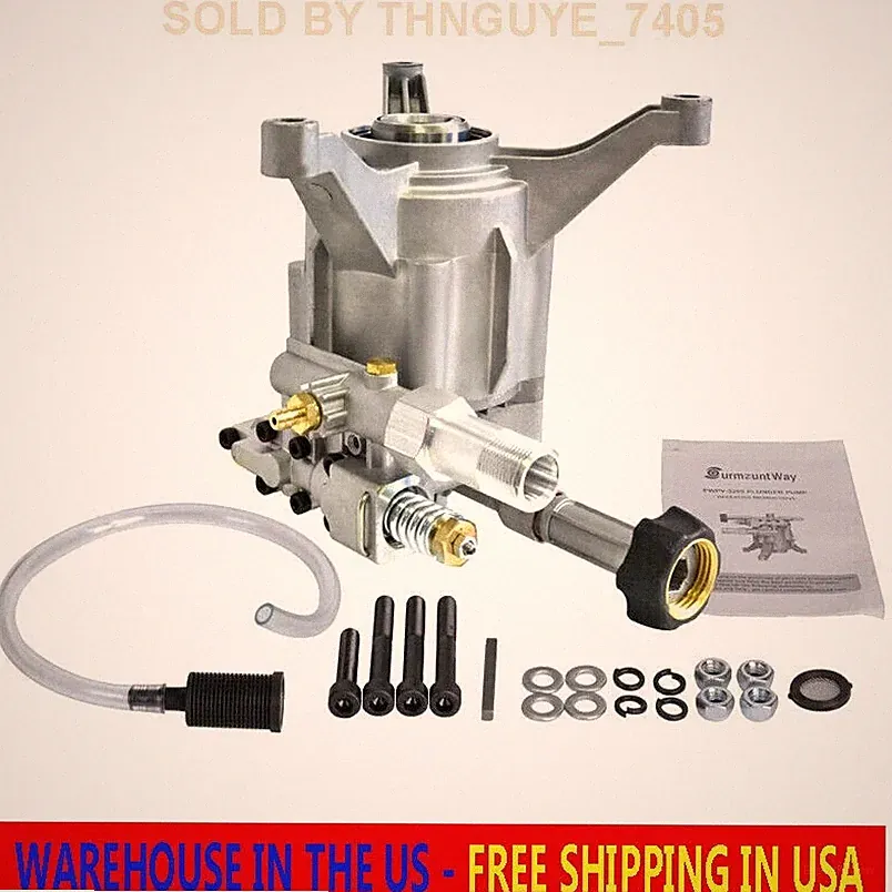 2900-3200 Psi Pressure Washer Pump For Craftsman Subaru 190 Kohler Honda GCV