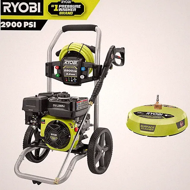 2900 PSI 2.5 GPM Cold Water Gas Pressure Washer with 212Cc Engine and 15 In. Sur