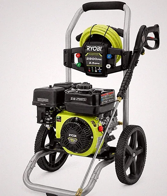 2900 PSI 2.5 GPM Cold Water Gas Pressure Washer with 212cc Engine Open Box