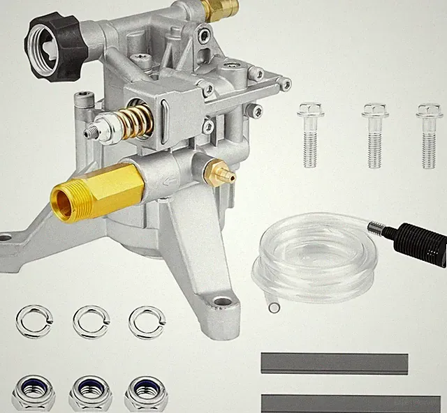 2900psi Power Washer Pump For Homelite Ryobi Craftsman Husky 7/8" Vertical Shaft