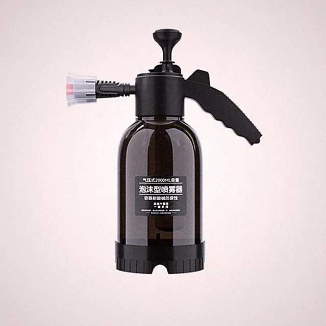 2L Car Wash Foam Sprayer Hand Held Pump Wash Spray Bottle Snow Foam Detailing