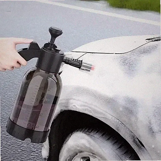2L Hand Pump Foam Sprayer Pneumatic Washer Foam Snow Foam High Pressure Car Wash