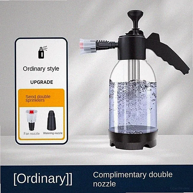 2L Hand Pump Foam Sprayer Pneumatic Washer Foam Snow Foam High Pressure Car Wash