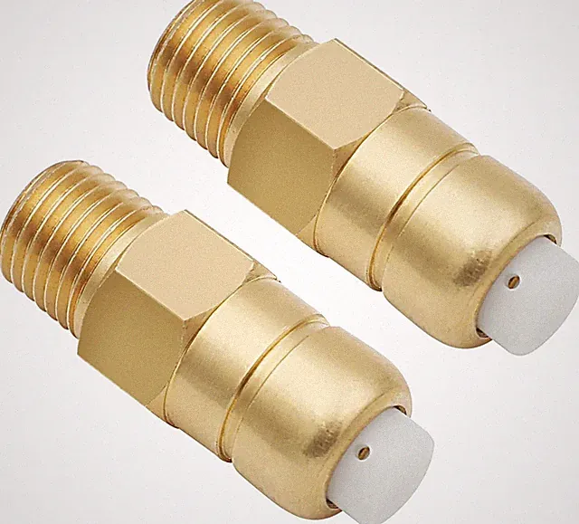 2Pcs Thermal Release Valve for Pressure Washer Pump, 1/4 Inch NPT Thermal Relief