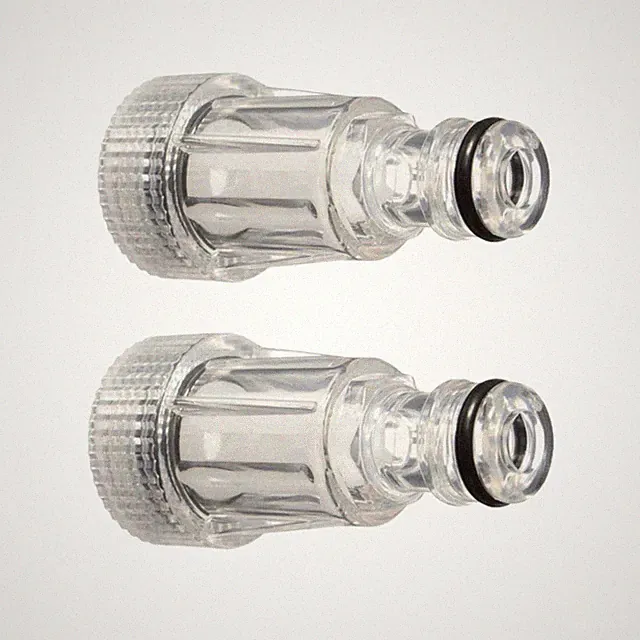 2Pcs Water Filter Connection for High Pressure Washer Motorcycle Wash System