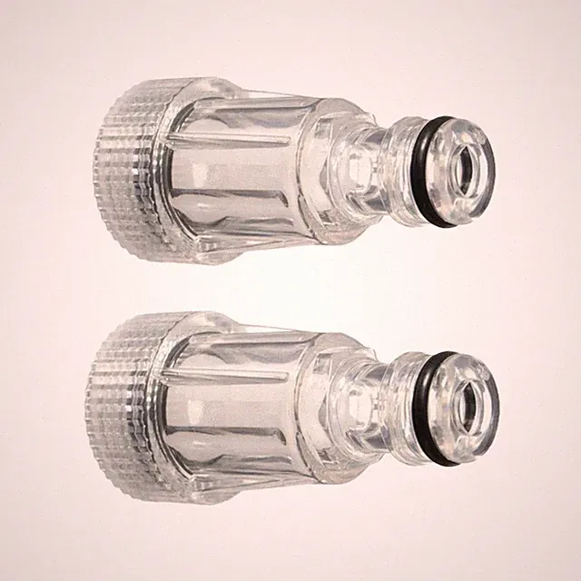 2Pcs Water Filter Connection for High Pressure Washer Motorcycle Wash System