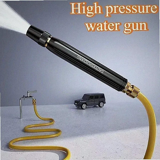 2x High Pressure Car Wash Water Gun Spray Nozzle Portable Washer for Auto