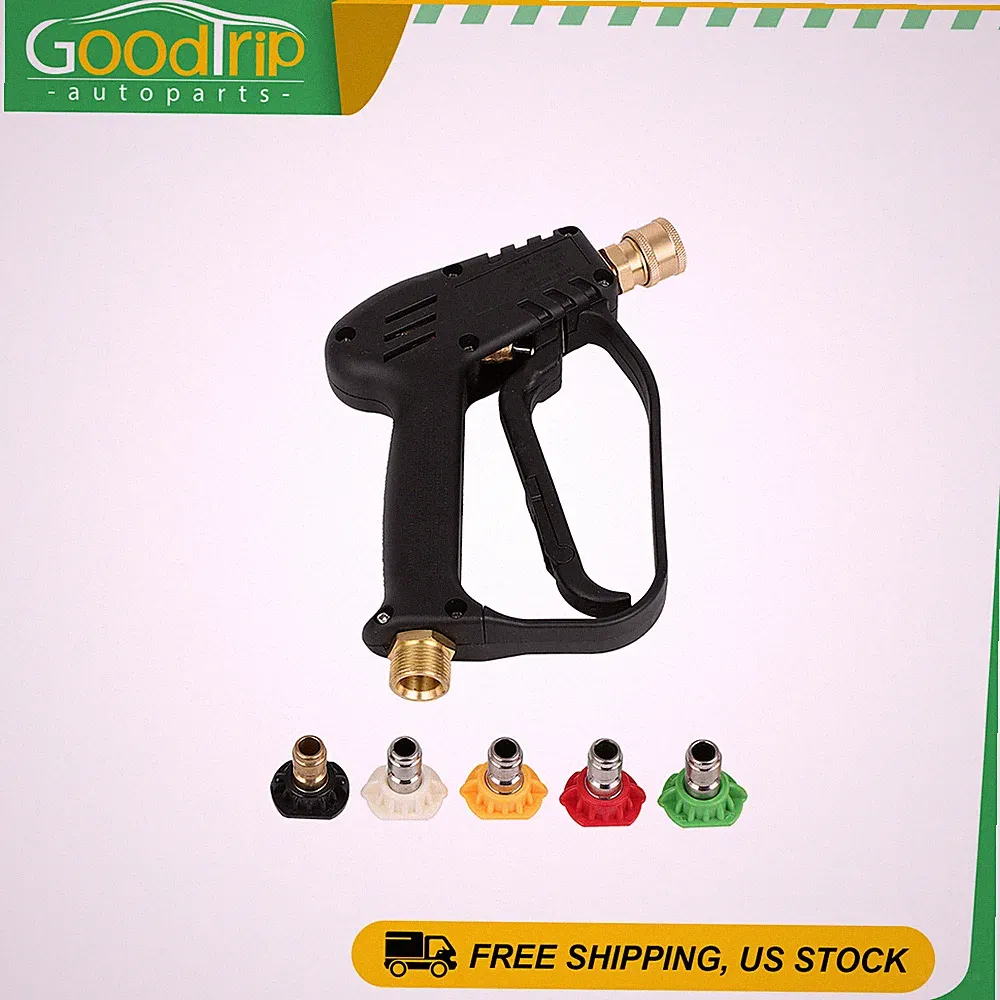 3/4" 2700psi Pressure Washer Pump Power Shaft Horizontal with 5 Nozzles 2.5GPM