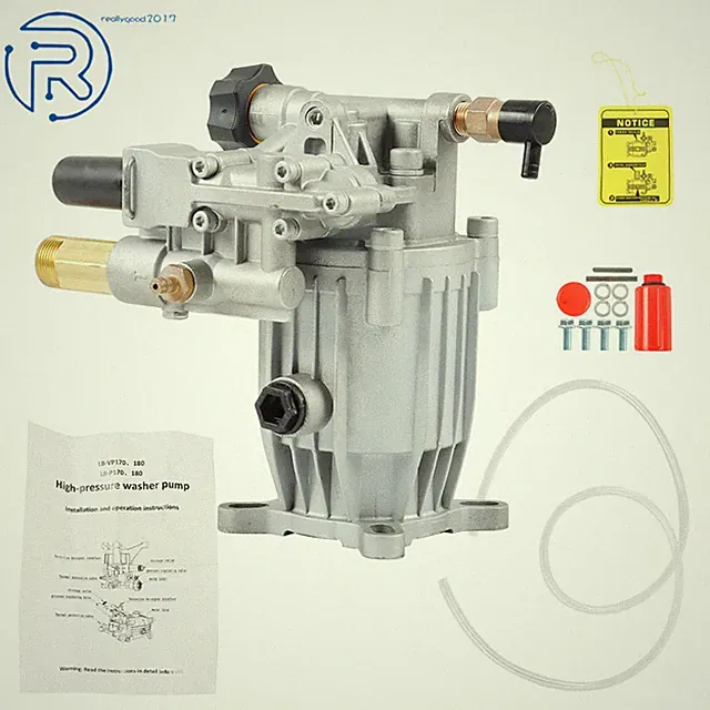 3/4 HorizShaft MAX 3000 PSI 2.5 GPM Oil Sealed Pressure Washer Replacement Pump