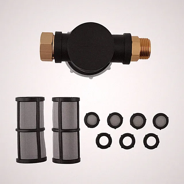 3/4" Inline Hose Filter with 100 Mesh Screen for Pressure Washer Cleaning