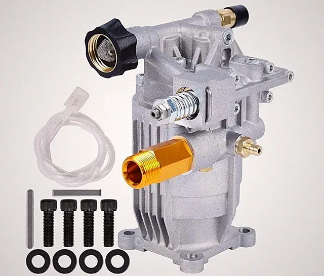 3/4" Shaft Horizontal Pressure Washer Pump 3400 PSI 2.5 GPM