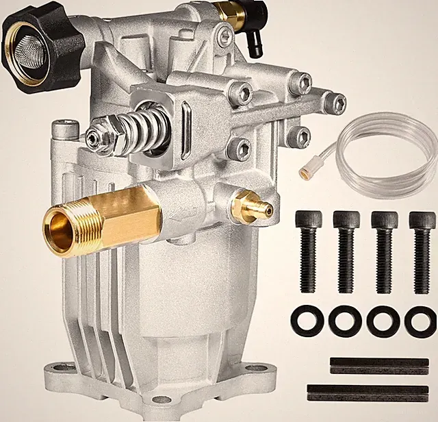 3/4" Shaft Horizontal Pressure Washer Pump 3400 PSI 2.5 GPM Replacement Pump