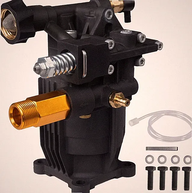 3/4" Shaft Horizontal Pressure Washer Pump 3400 PSI 2.5 GPM Replacement Pump Com