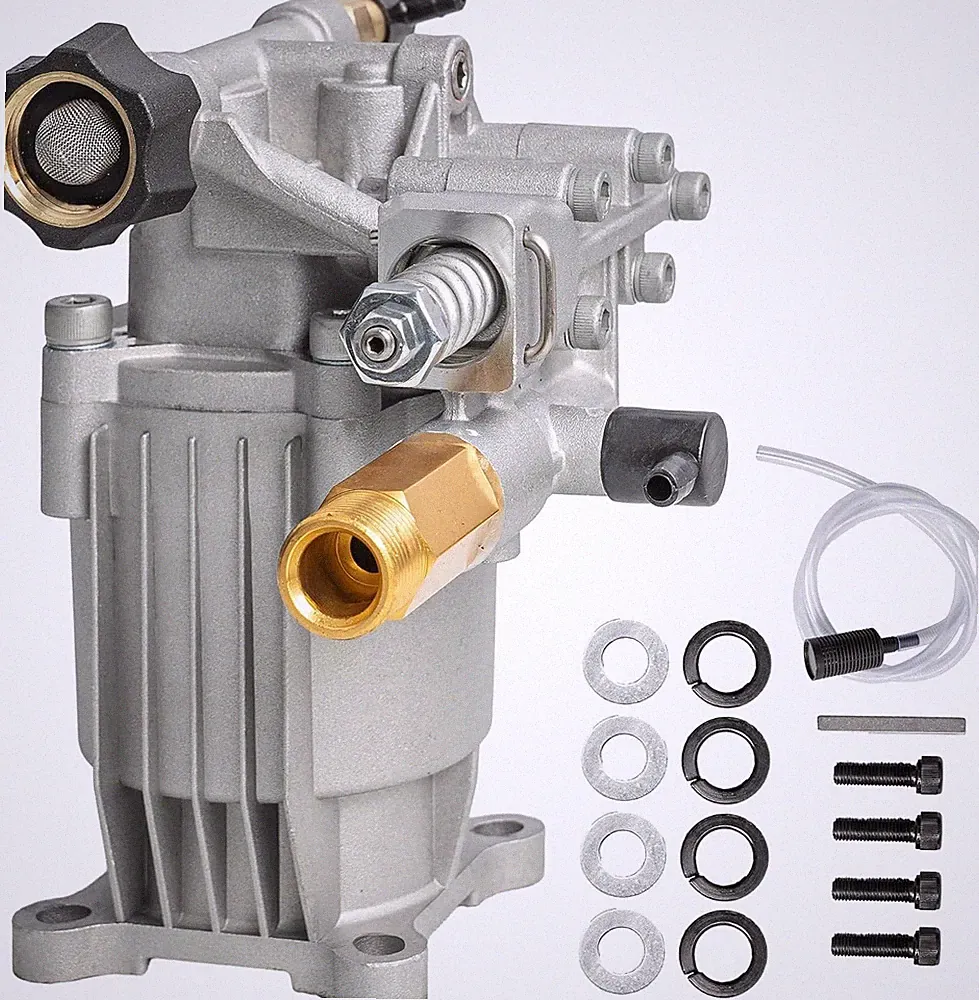 3/4" Shaft Pressure Washer Pump 3400 PSI 2.5 GPM Horizontal Gas Washer