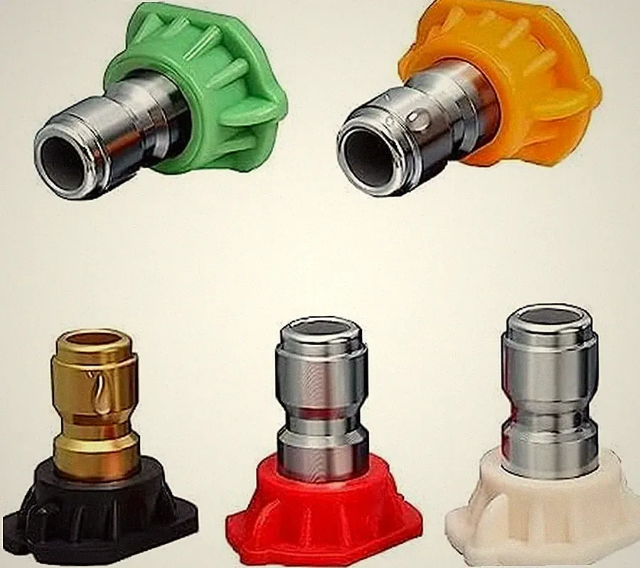 3.5 GPM Pressure Washer Nozzle Tips 5-Pack, Color Coded, Quick Connect