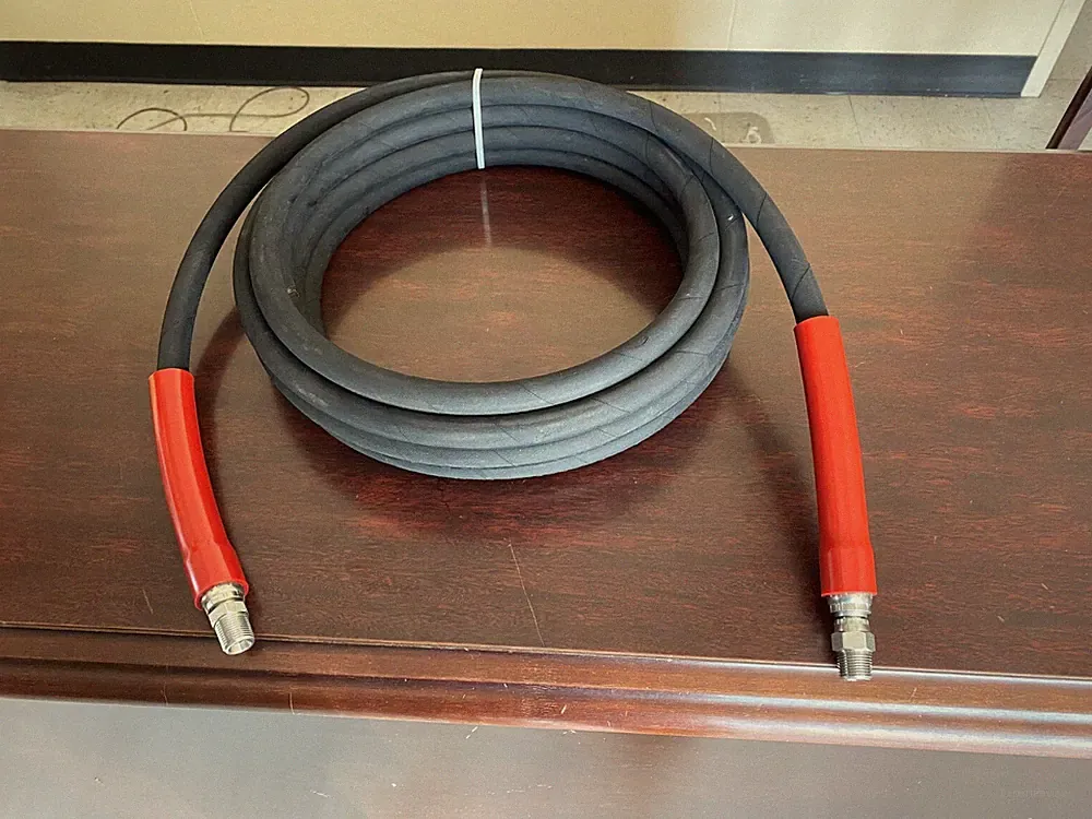 3/8" 25 ft. pressure washer hose 6,000 PSI