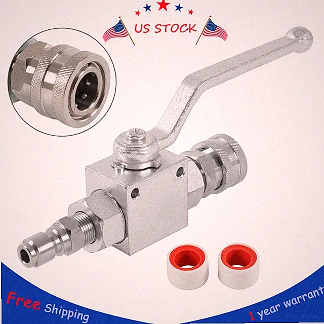 3/8" Ball Valve for Pressure Washers Max 4500 PSI 3/8" fitting Female Out