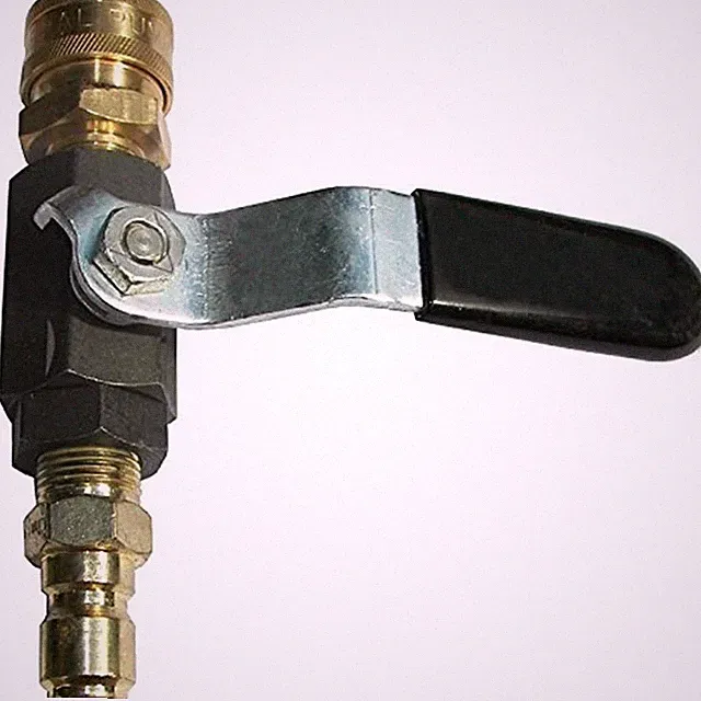 3/8" Carbon Steel Ball Valve Kit for Power Pressure Washers 3000-4000 PSI 4 GPM