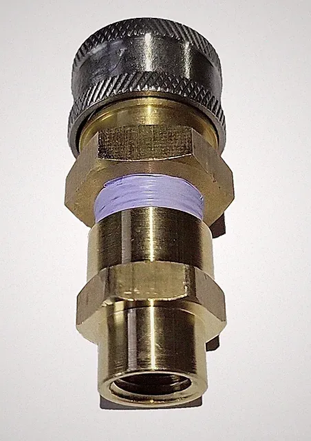 3/8 Coupler x 1/4 NPT Female - Pressure Washer Adapter 4000psi Max.