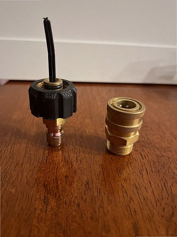 3/8-in Brass Gas and Electric Pressure Washer Quick Connect SurfaceMaxx 4500psi