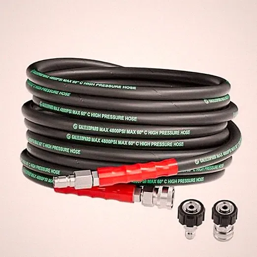 3/8" Pressure Washer Hose 4800PSI with 3/8 Inch Quick Connect, Kink 25FT
