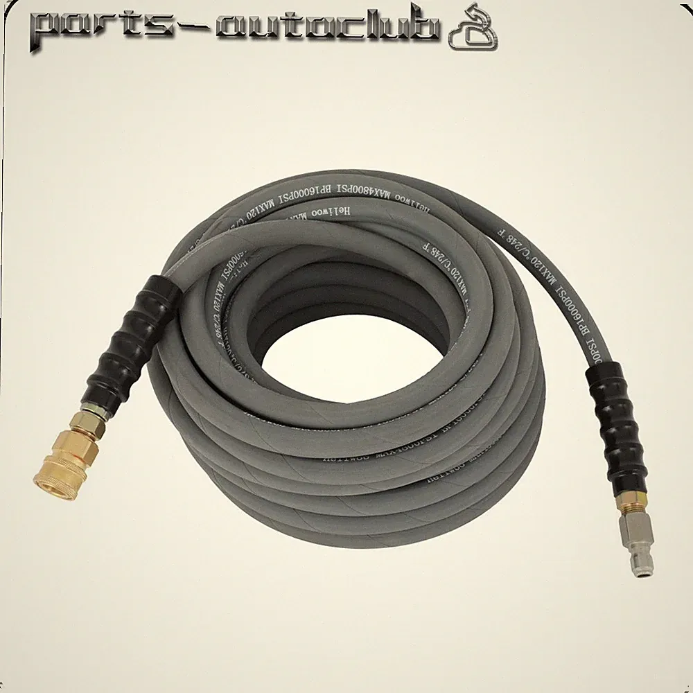 3/8" Pressure Washer Parts Hose - 4000 PSI 100 FT - Gray Wholesale