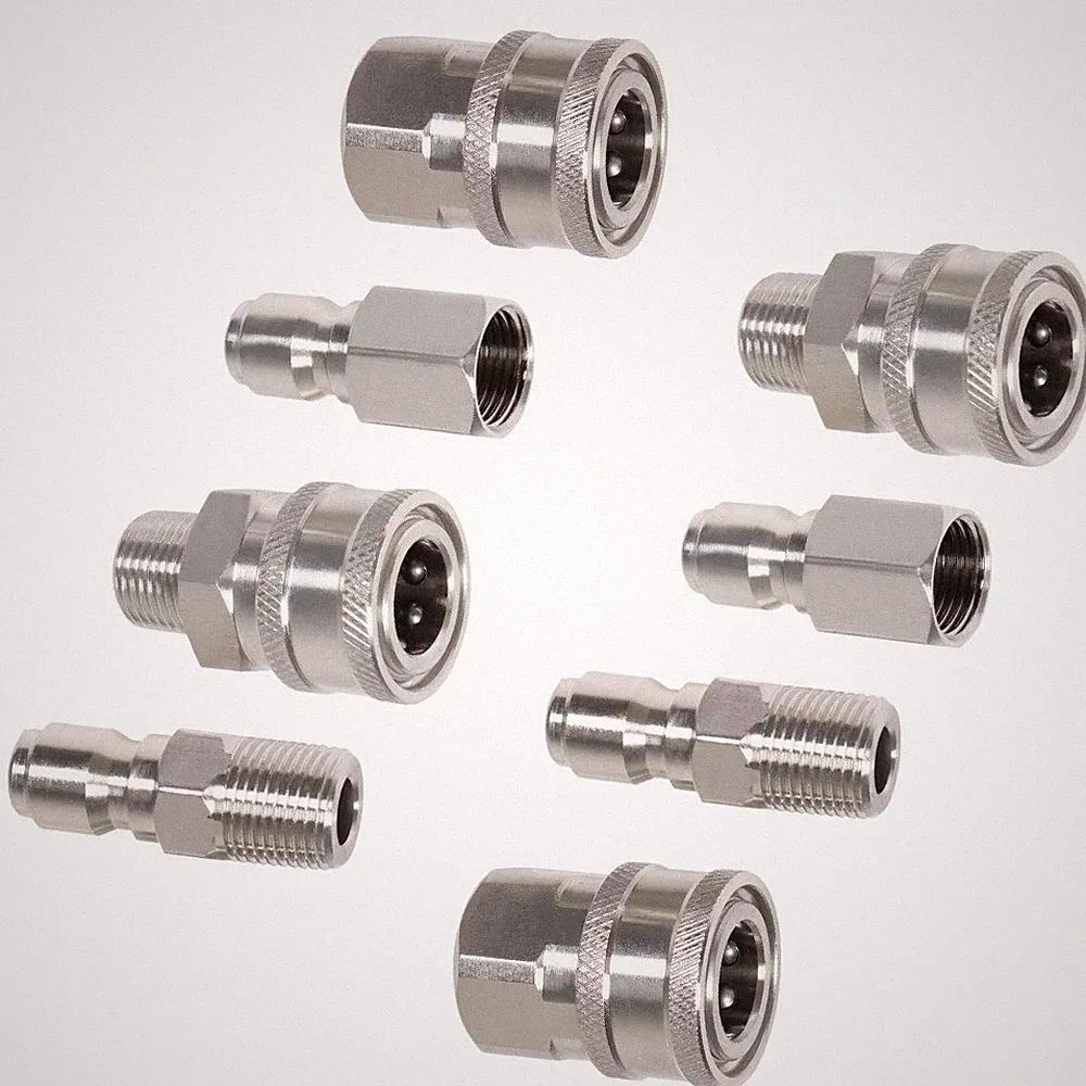 3/8'' Pressure Washer Quick Connect Fittings for NPT Male and Female Thread Kit