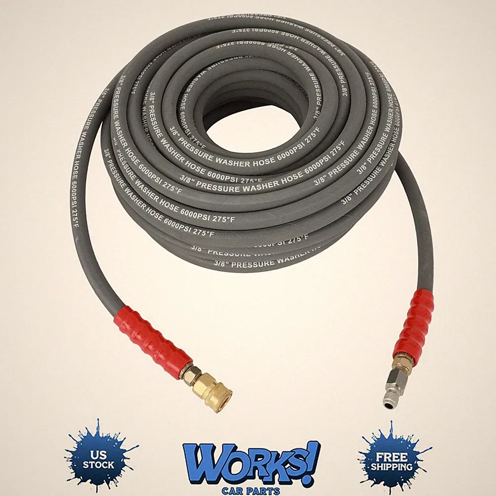 100 ft pressure washer hose