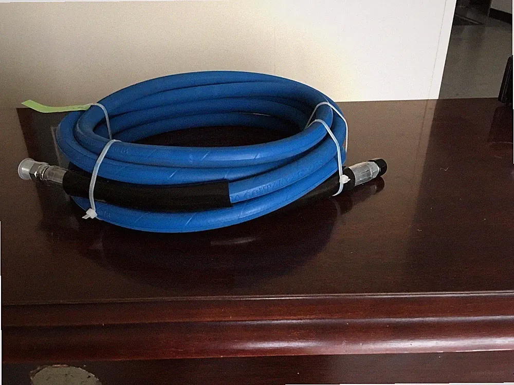 3/8" x 4' blue 6,000 PSI Pressure Washer Jumper Hose