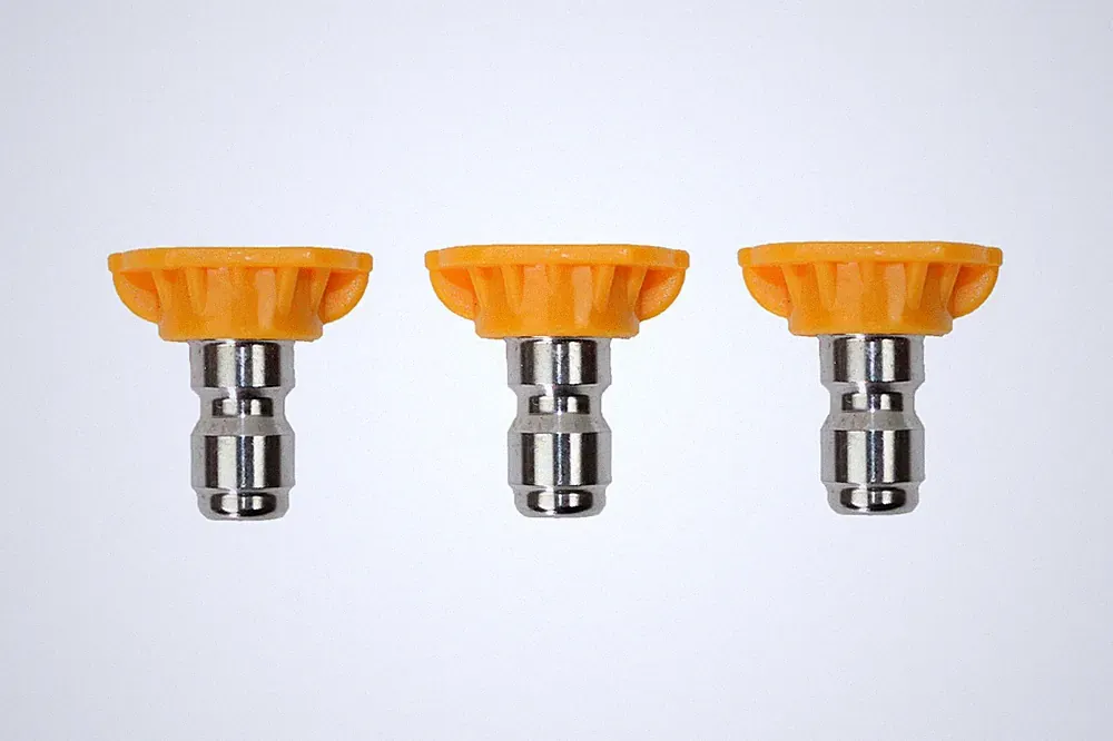3-Pack Orange Pressure Washer Nozzle(15°) by Universal Generator Parts