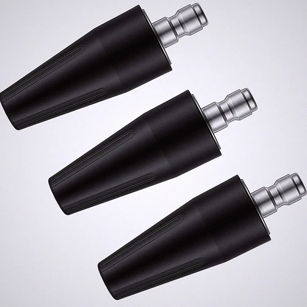 3 Pack Turbo Nozzle Pressure Washer 3600 PSI Max Universal Heavy Duty Rotatin...