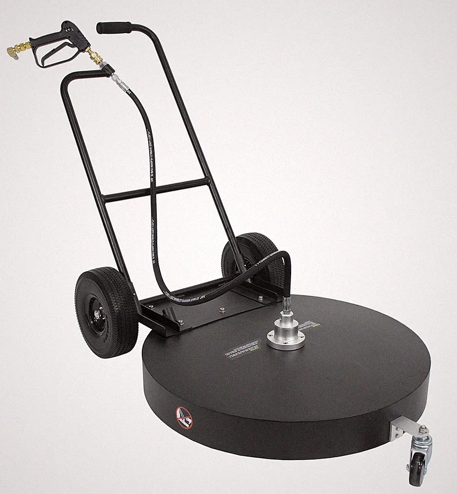 30" Flat Surface Cleaner Hot Cold Water Power Pressure Washer Concrete Driveway