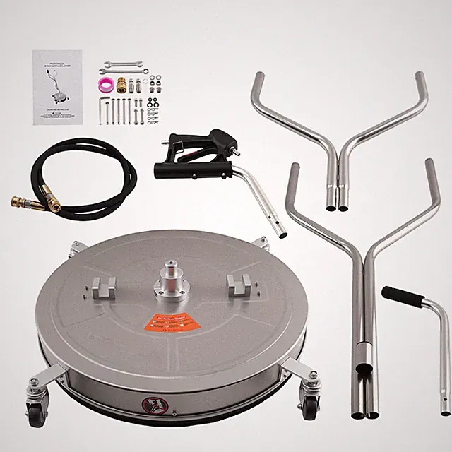 30 inch Pressure Washer Surface Cleaner 6000 PSI Stainless Steel 3/8" Plug