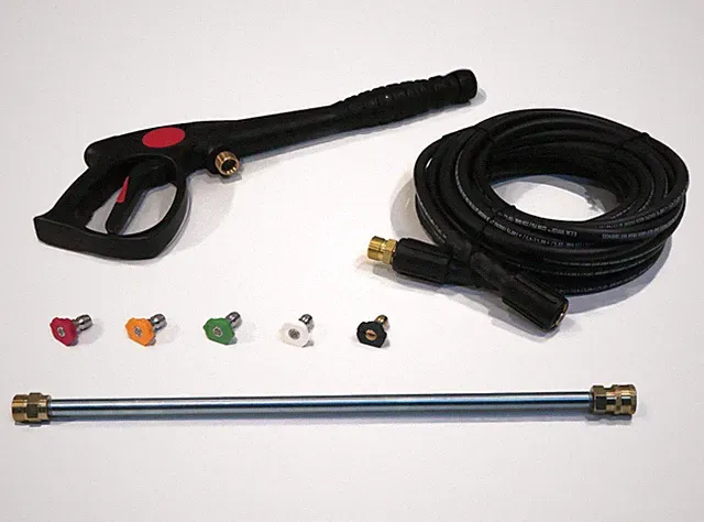 3000 PSI / 7 GPM Spray Gun, Hose, Wand & Tips Kit for Power Pressure Washers