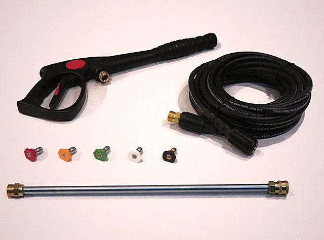 3000 PSI / 7 GPM Spray Gun, Hose, Wand & Tips Kit for Power Pressure Washers
