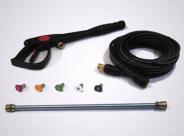 3000 PSI / 7 GPM Spray Gun, Hose, Wand & Tips Kit for Power Pressure Washers