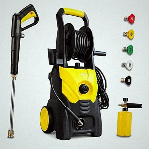 3000 PSI Electric Pressure Washer, 2.3 Max GPM, 1625W | Comes with hose Yellow