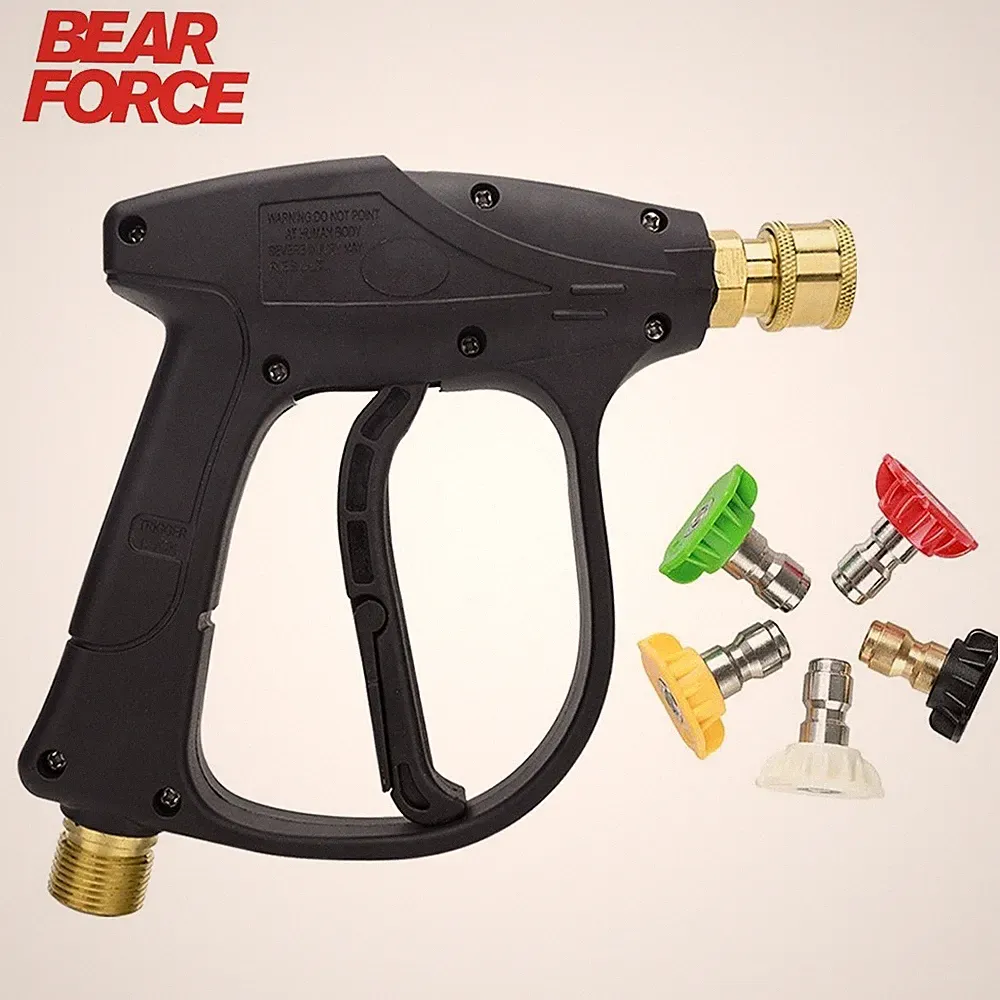 3000 PSI High Pressure Washer Gun – Compact Build for Home & Auto Cleaning