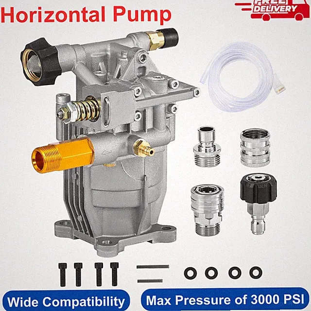 3000 PSI Power Washer Pump Compatible w Troybilt, Simpson, Karcher, Honda Excell
