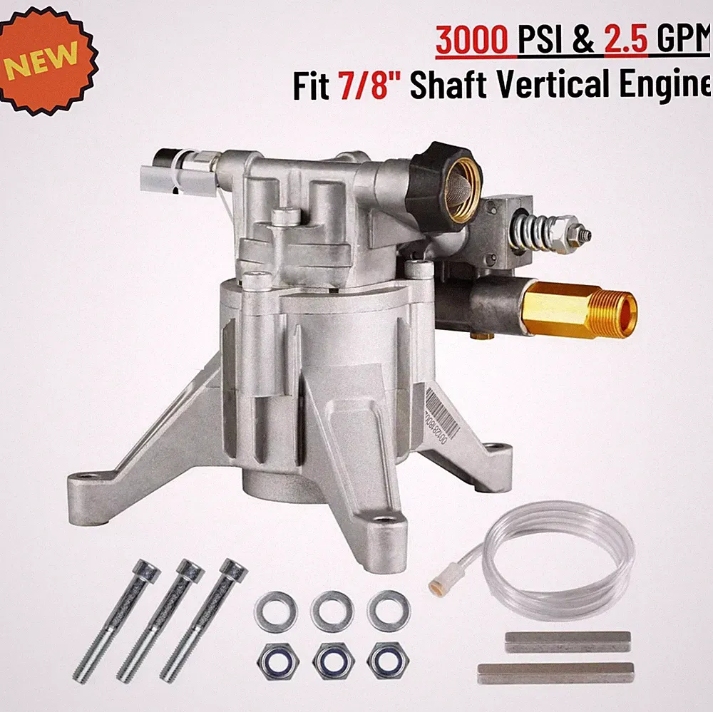 3000 Psi Pressure 2.5GPM Washer Pump For Craftsman Subaru 190 Kohler Honda GCV