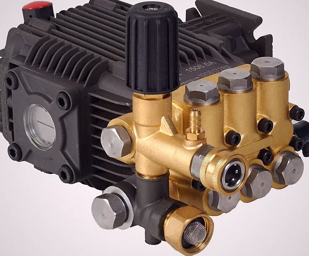 3000 PSI Pressure Washer Pump 3/4" Shaft w/ Unloader and Injector Triplex