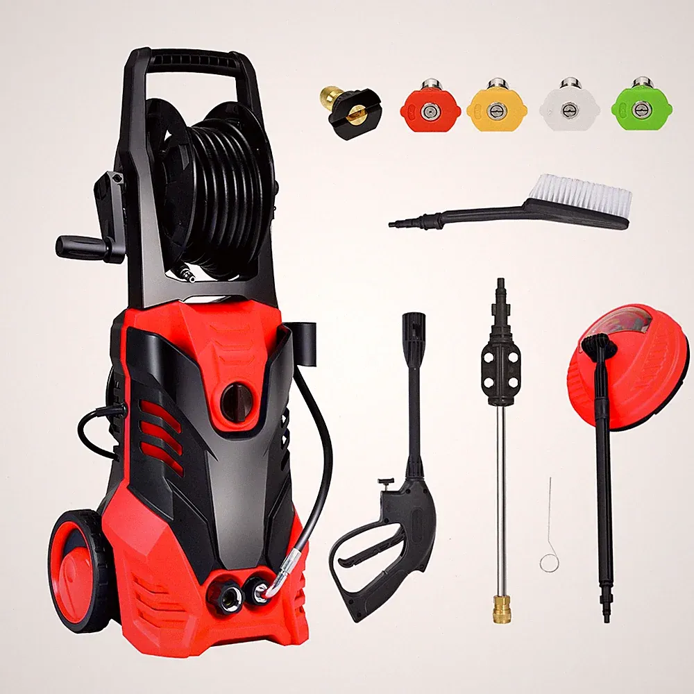 3000PSI Electric High Pressure Washer 2000W 2GPM Portable Power Home Cleaning