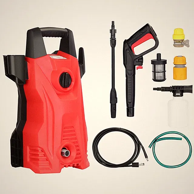 3000PSI Electric High Pressure Washer Machine 2.6 GPM 1400W Patio Cleaner Red