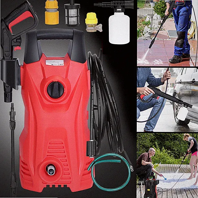 3000PSI Electric Pressure Washer Power Cleaner Car Washing Machine Spray Nozzle