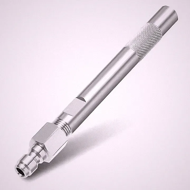 304 Stainless Steel Pressure Washer Long Range Chemical Nozzle 5000 PSI